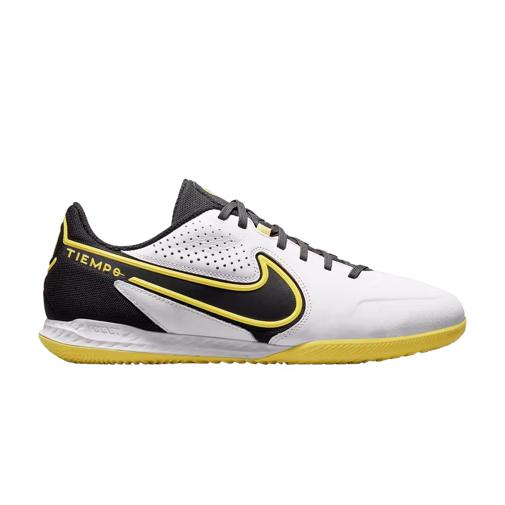 Nike React Tiempo Legend 9 Pro IC White Yellow Strike
