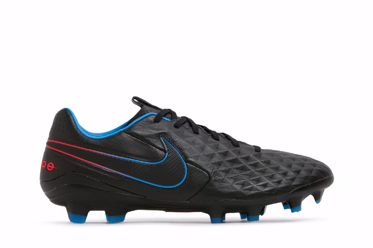 Nike Tiempo Legend 8 Pro FG Black Siren Red Photo Blue, view 2