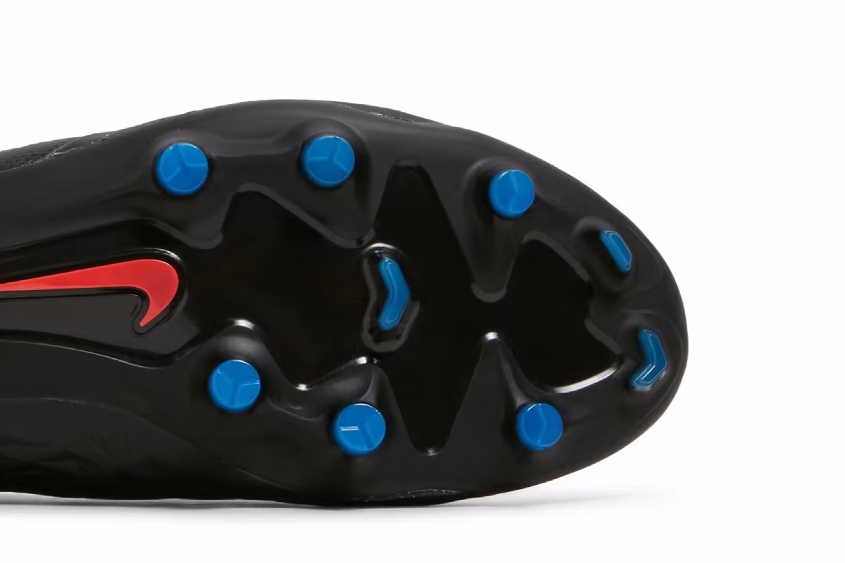 Nike Tiempo Legend 8 Pro FG Black Siren Red Photo Blue, view 6