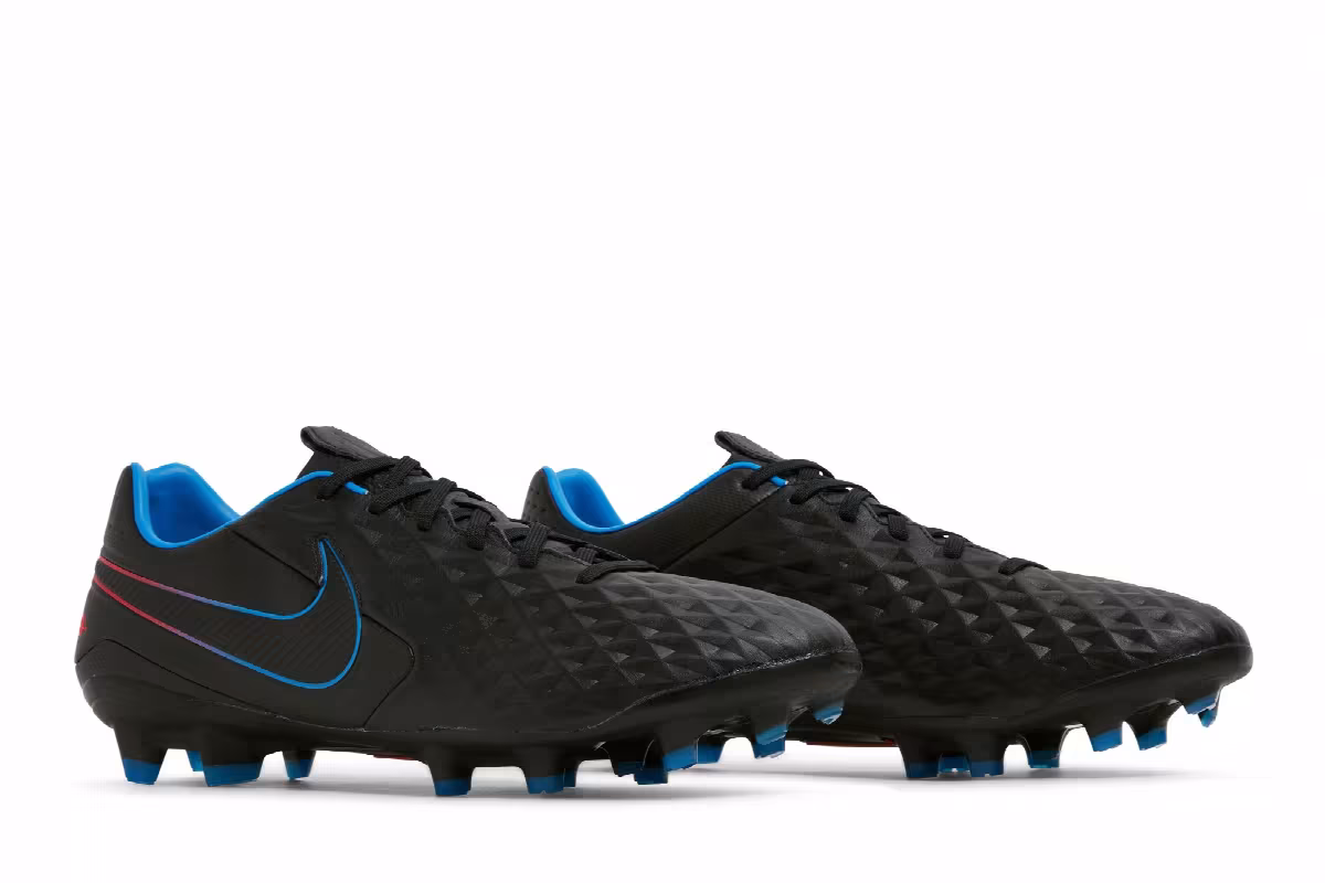 Nike Tiempo Legend 8 Pro FG Black Siren Red Photo Blue, view 9