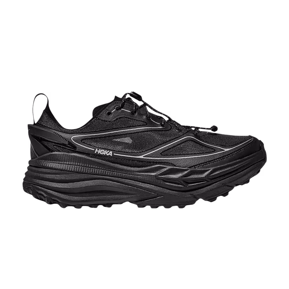 HOKA Stinson 7 Black Silver