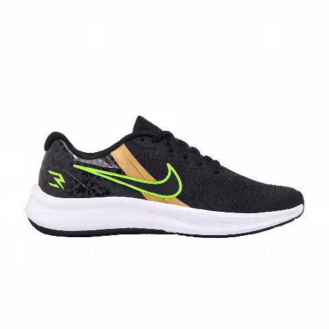 Nike Star Runner 3 RW GS 'Black Action Green'