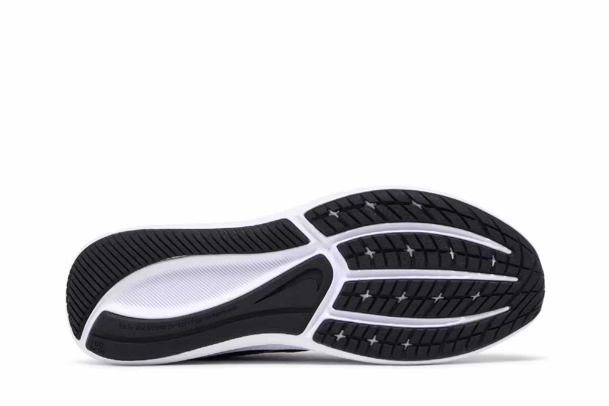 Nike Star Runner 3 RW GS Black Action Green, view 5