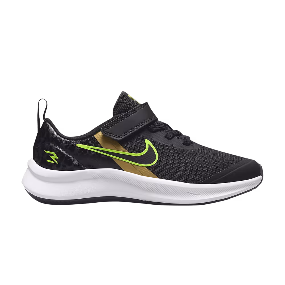 Nike Star Runner 3 RW PS Black Action Green