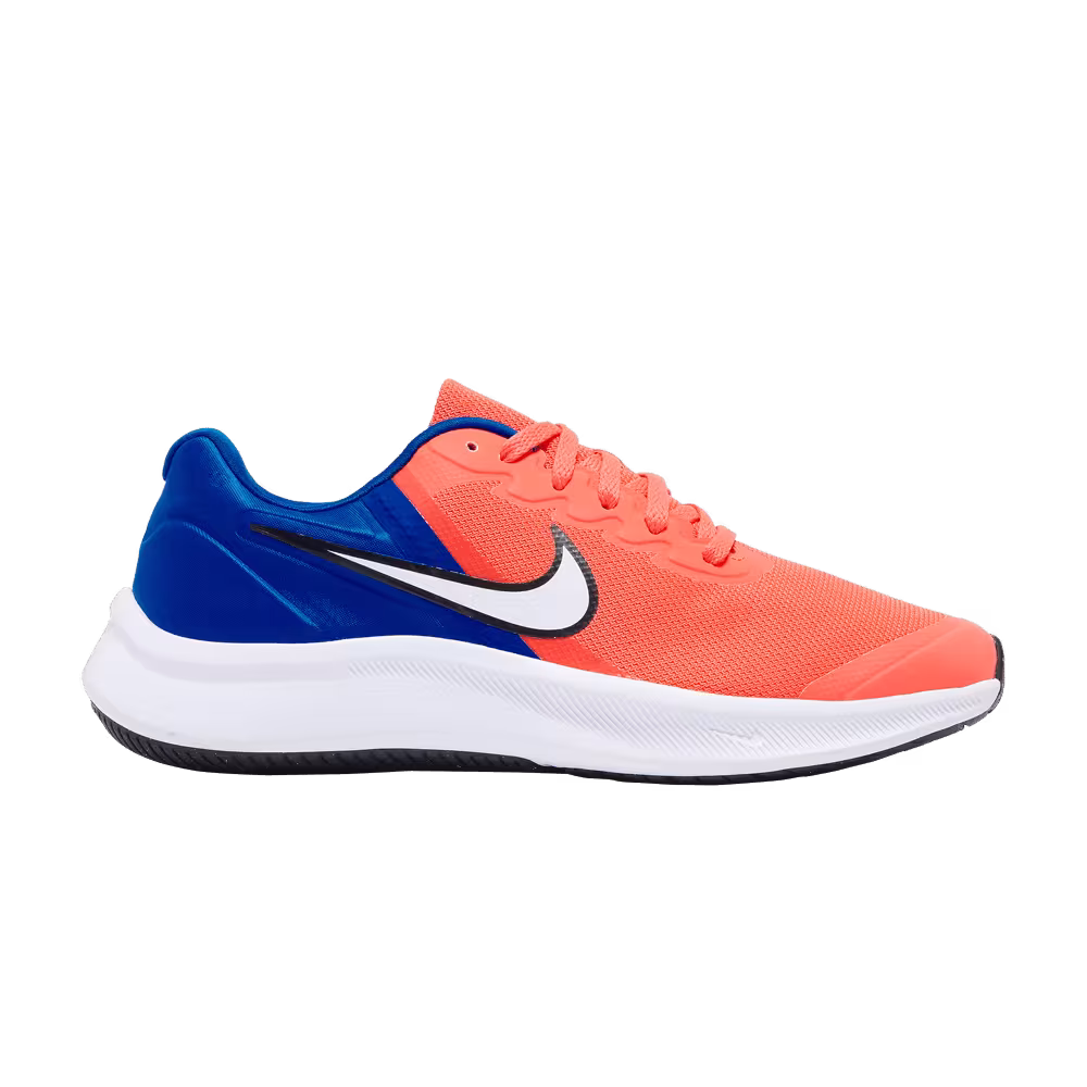 Nike Star Runner 3 GS Bright Crimson Racer Blue