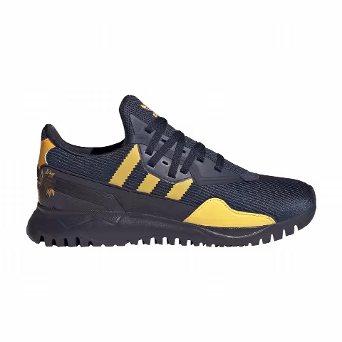 Nike Flex J 'Crew Navy Solar Gold'