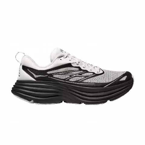 HOKA Bondi 8 Caged 'Stealth Tech Pack - Frost Black'