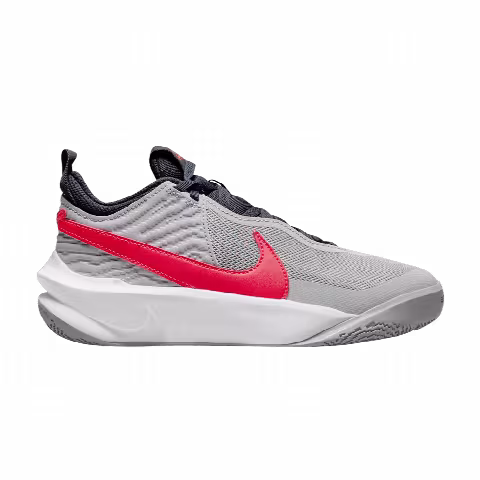 Nike Team Hustle D10 GS 'Light Smoke Bright Crimson'