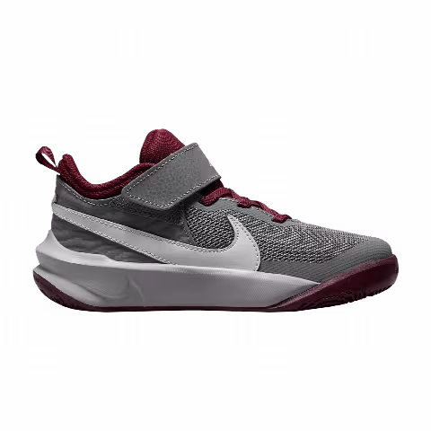 Nike Team Hustle D10 PS 'Smoke Grey Dark Beetroot'