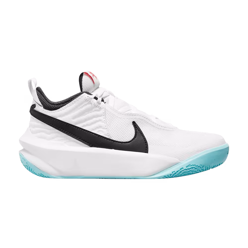 Nike Team Hustle D10 GS White Black