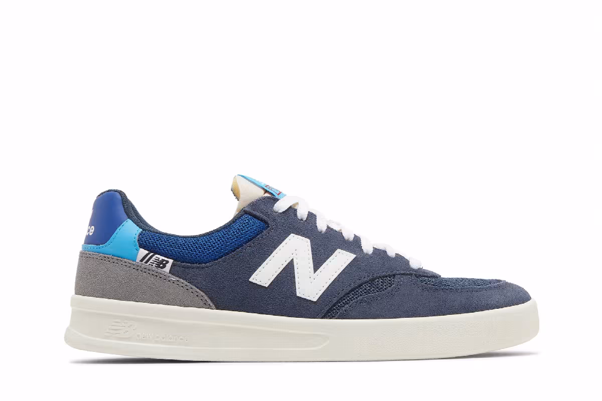 New Balance 300 Court Navy White, view 2