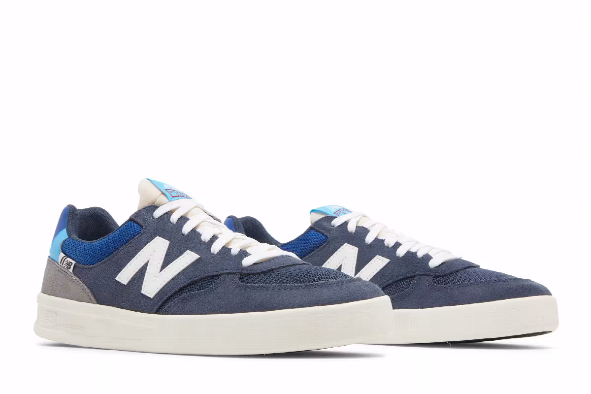 New Balance 300 Court Navy White, view 9