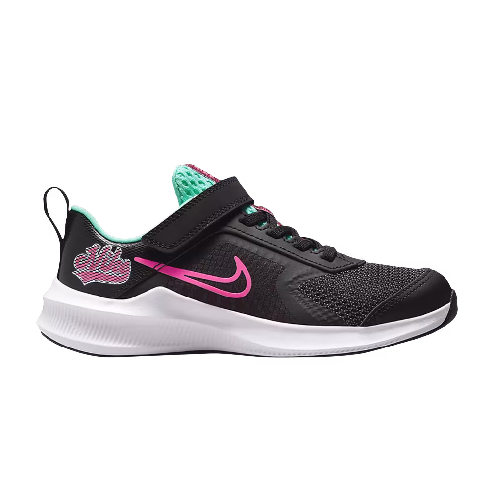 Nike Downshifter 11 SE PS Black Dynamic Turquoise