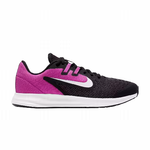 Nike Downshifter 9 GS 'Black Active Fuchsia'