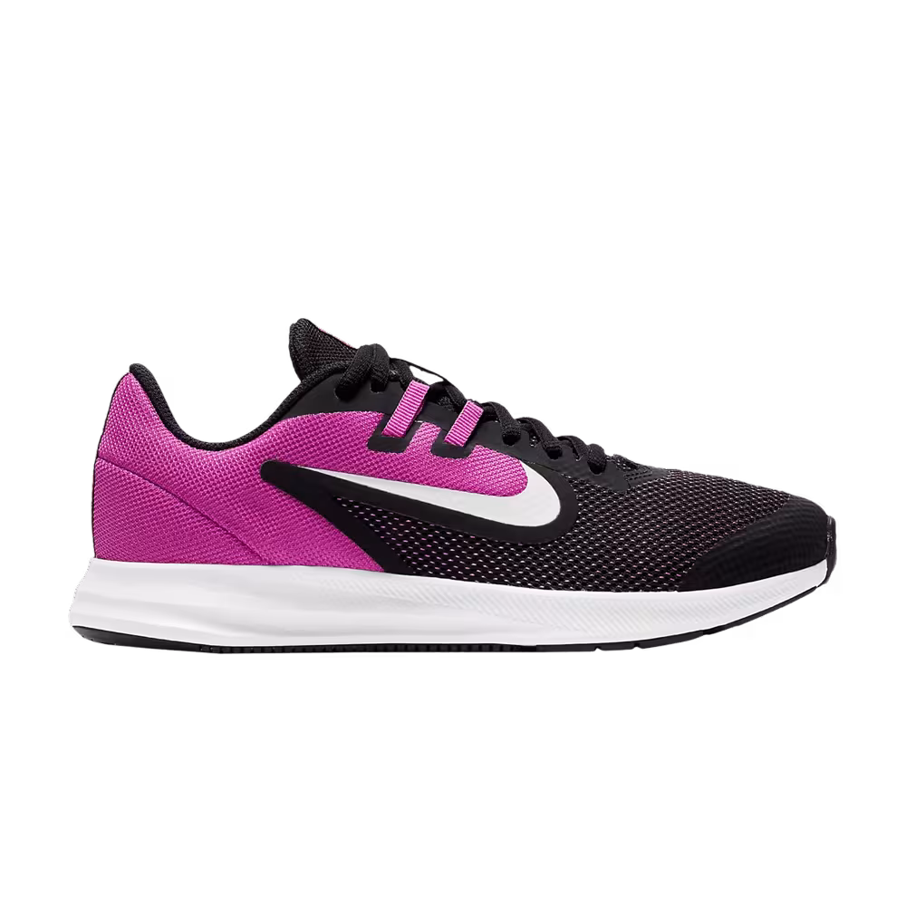 Nike Downshifter 9 GS Black Active Fuchsia