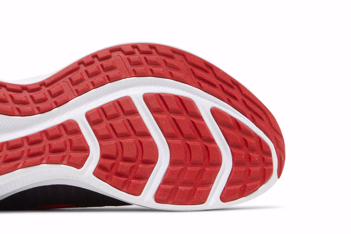Nike Downshifter 11 4E Wide Black University Red, view 6