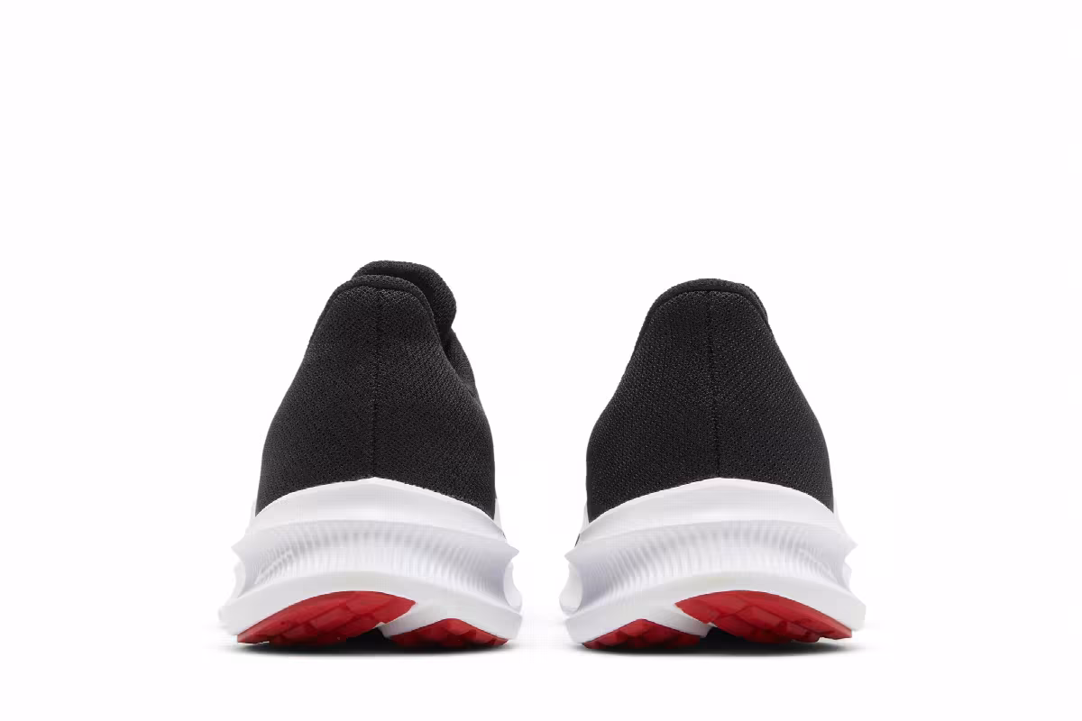 Nike Downshifter 11 4E Wide Black University Red, view 7