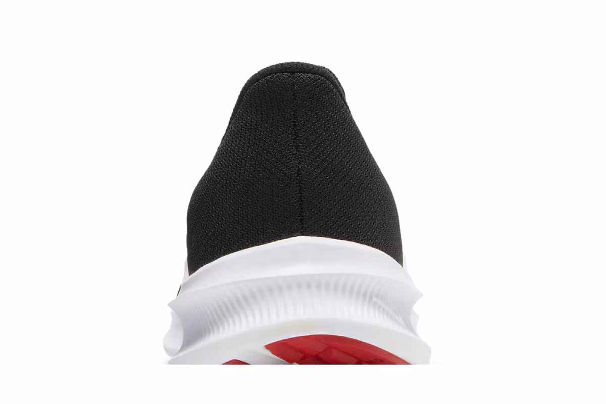 Nike Downshifter 11 4E Wide Black University Red, view 8