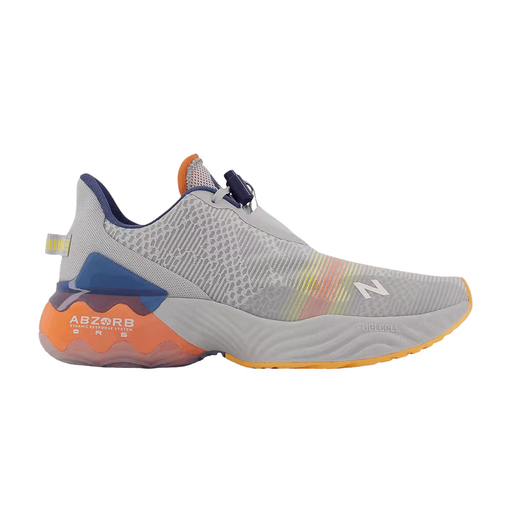 New Balance FuelCell Rebel TR 2E Wide Light Aluminum Vibrant Orange