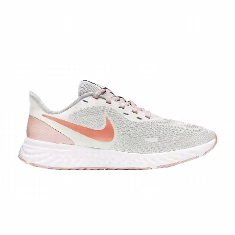 Nike Wmns Revolution 5 Wide 'White Orange Pearl'