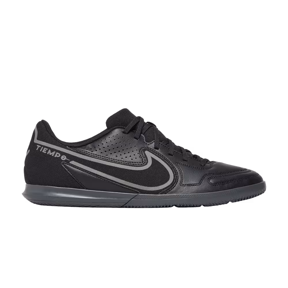 Nike Tiempo Legend 9 Club IC Black Metallic Bomber Grey