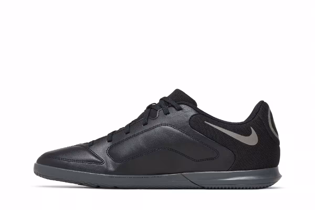 Nike Tiempo Legend 9 Club IC Black Metallic Bomber Grey, view 4