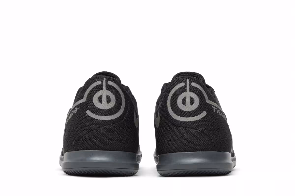 Nike Tiempo Legend 9 Club IC Black Metallic Bomber Grey, view 7