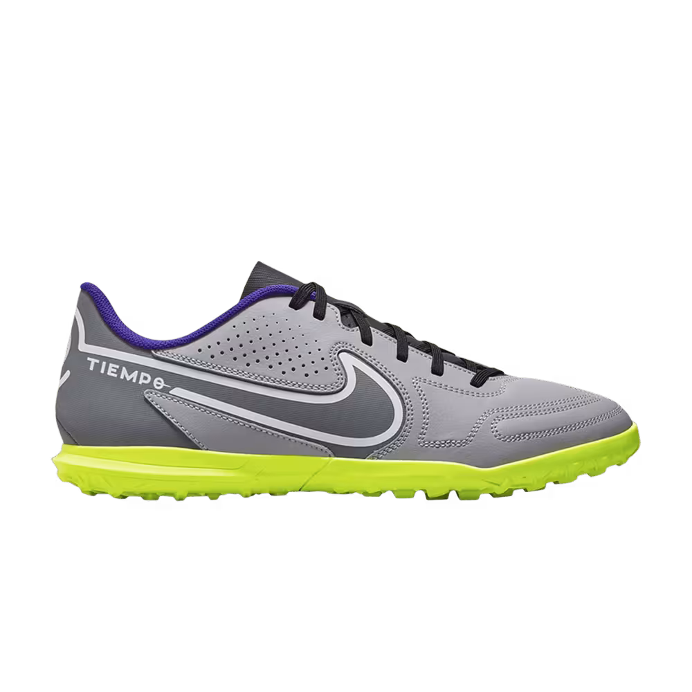Nike Tiempo Legend 9 Club TF Light Smoke Grey Volt