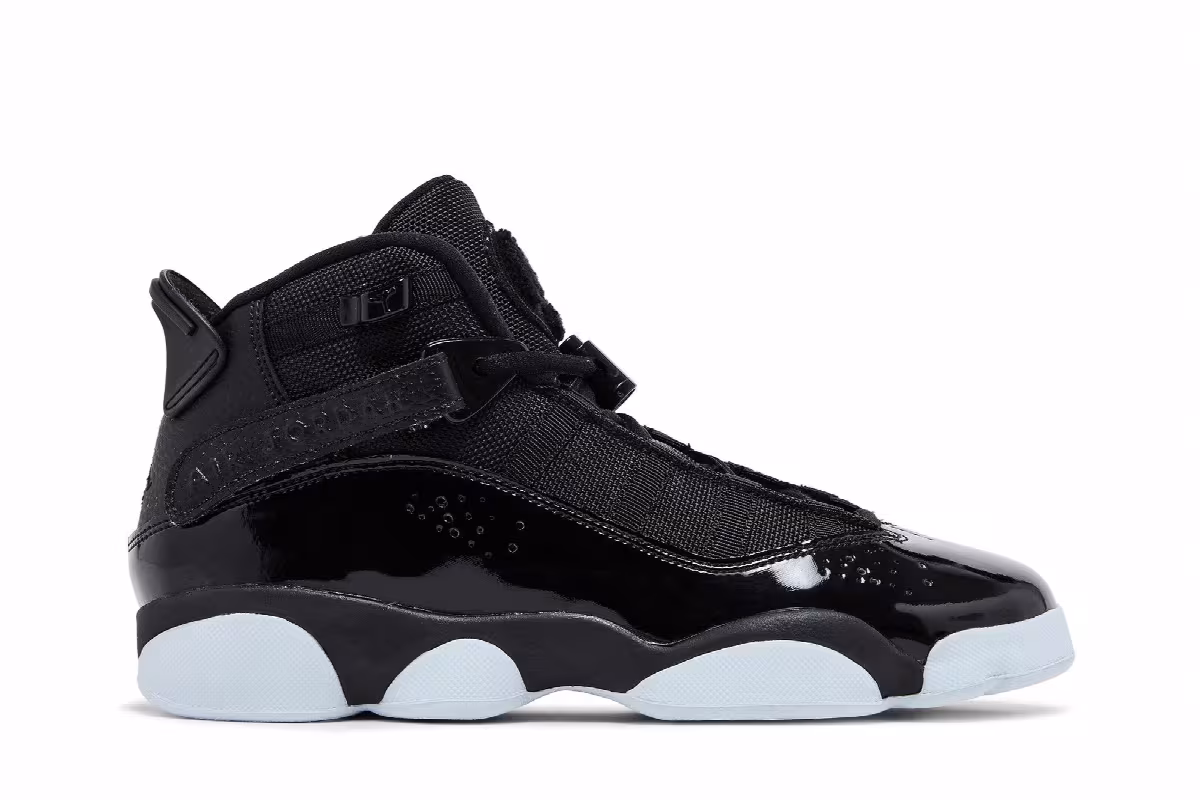 Air Jordan 6 Rings GS Black, view 2