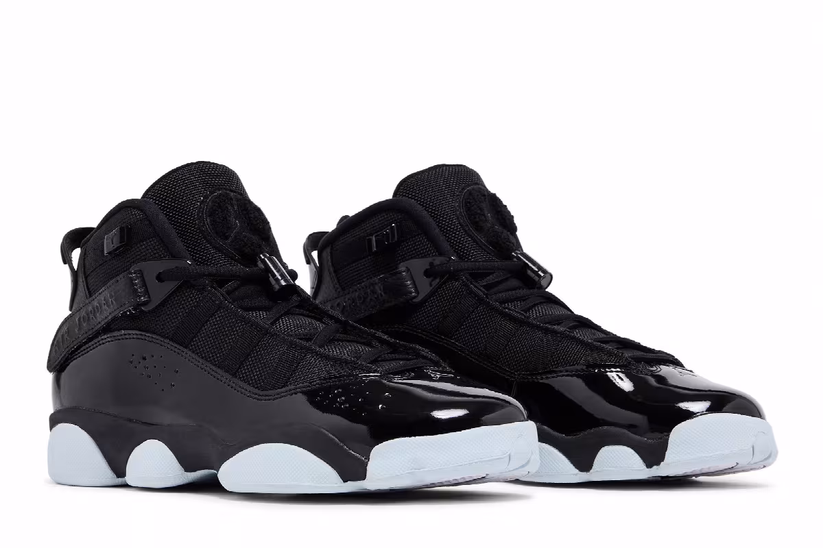 Air Jordan 6 Rings GS Black, view 9