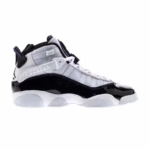 Air Jordan 6 Rings GS 'White Black'