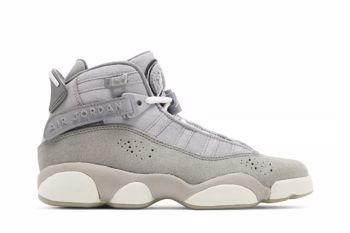 Air Jordan 6 Rings GS Cool Grey, view 2
