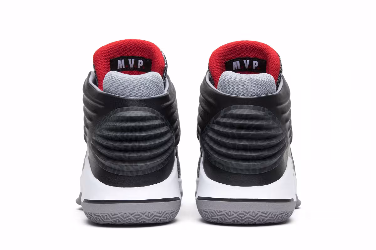 Air Jordan 32 Black Cement, MVP, view 7
