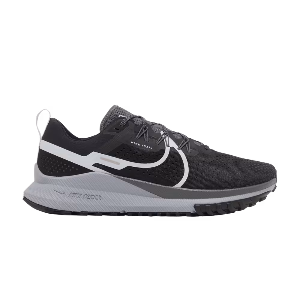 Nike React Pegasus Trail 4 Black Dark Grey