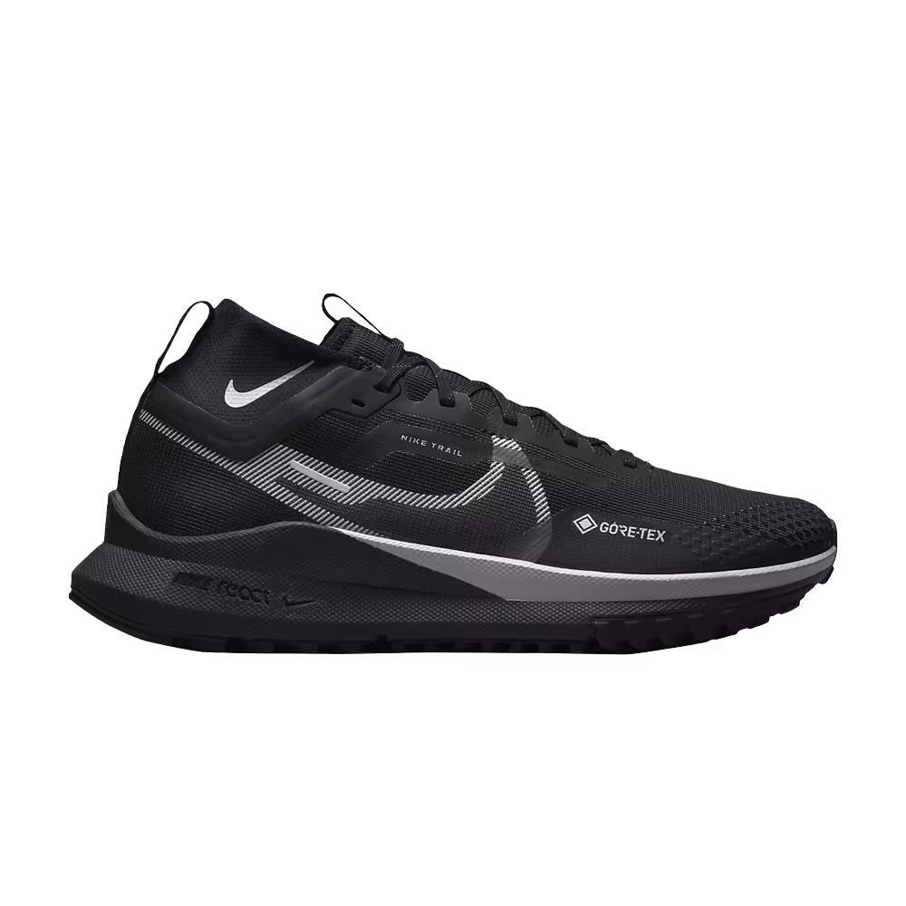 Nike React Pegasus Trail 4 GORE-TEX Black Reflect Silver