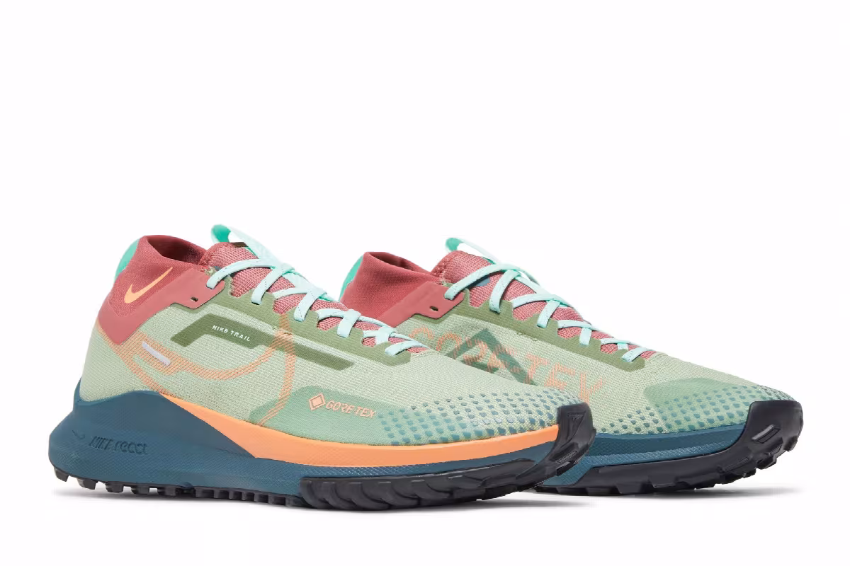 Nike React Pegasus Trail 4 GORE-TEX Alligator Orange Trance, view 9