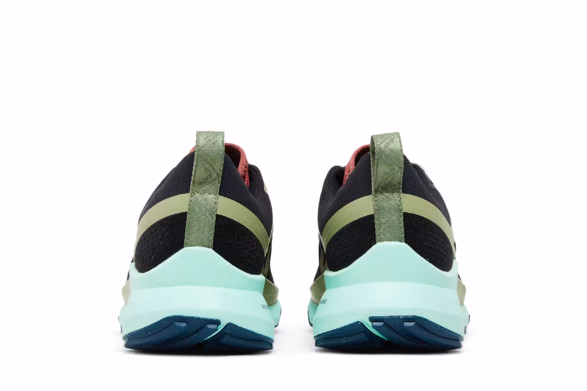 Nike React Pegasus Trail 4 Black Alligator Mint, view 7