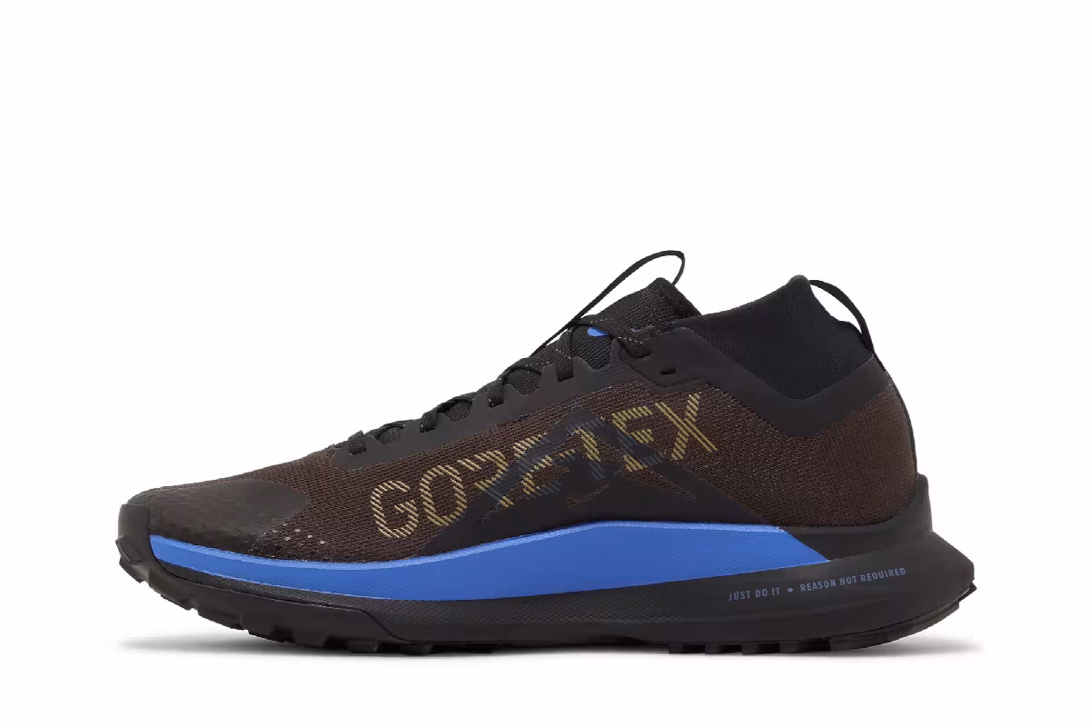 Nike React Pegasus Trail 4 GORE-TEX Velvet Brown Blue, view 4