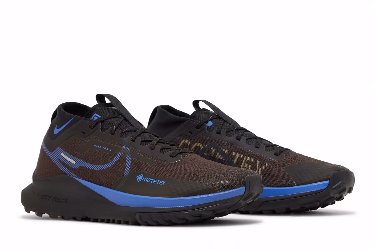 Nike React Pegasus Trail 4 GORE-TEX Velvet Brown Blue, view 9