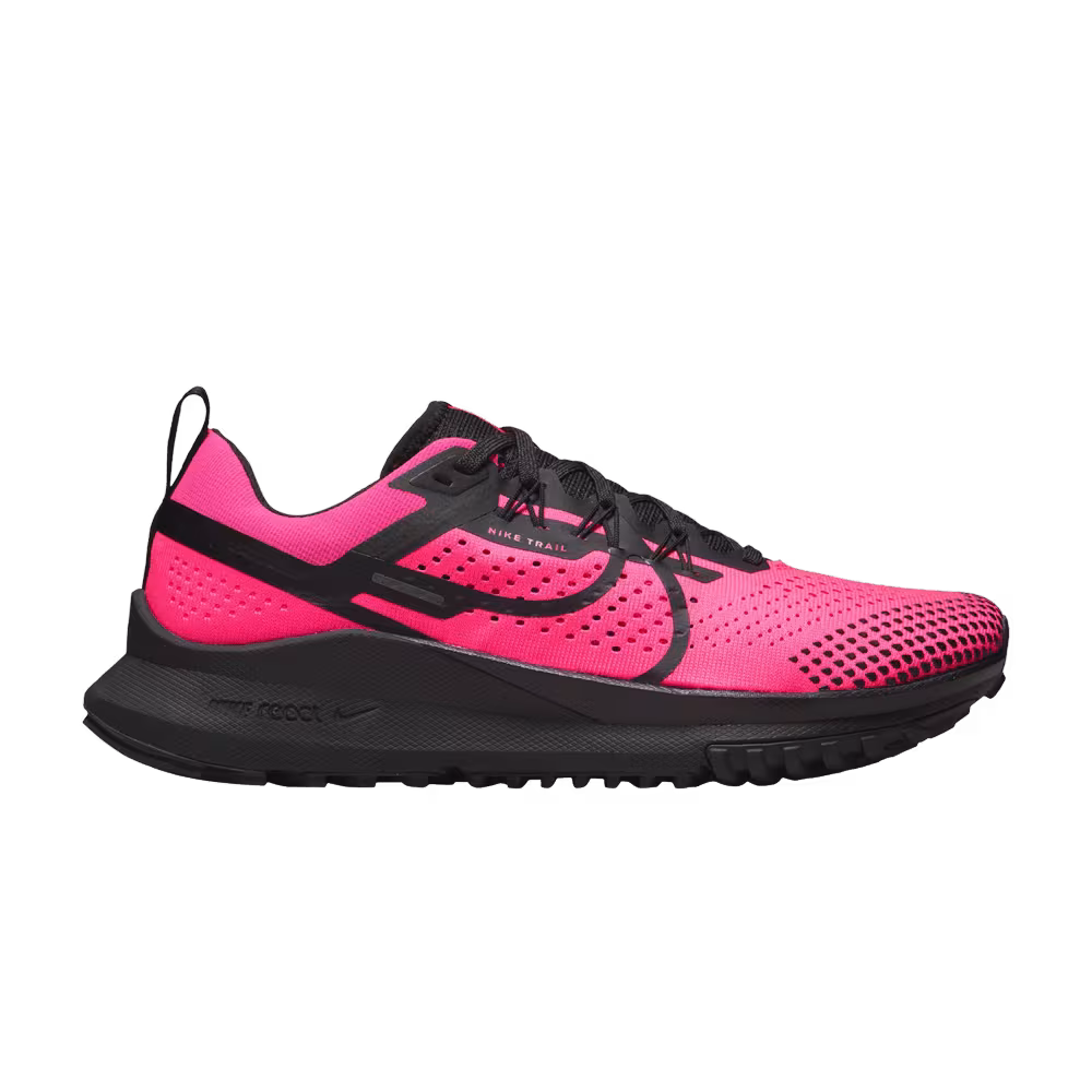 Nike Women's React Pegasus Trail 4 Hyper Pink Black