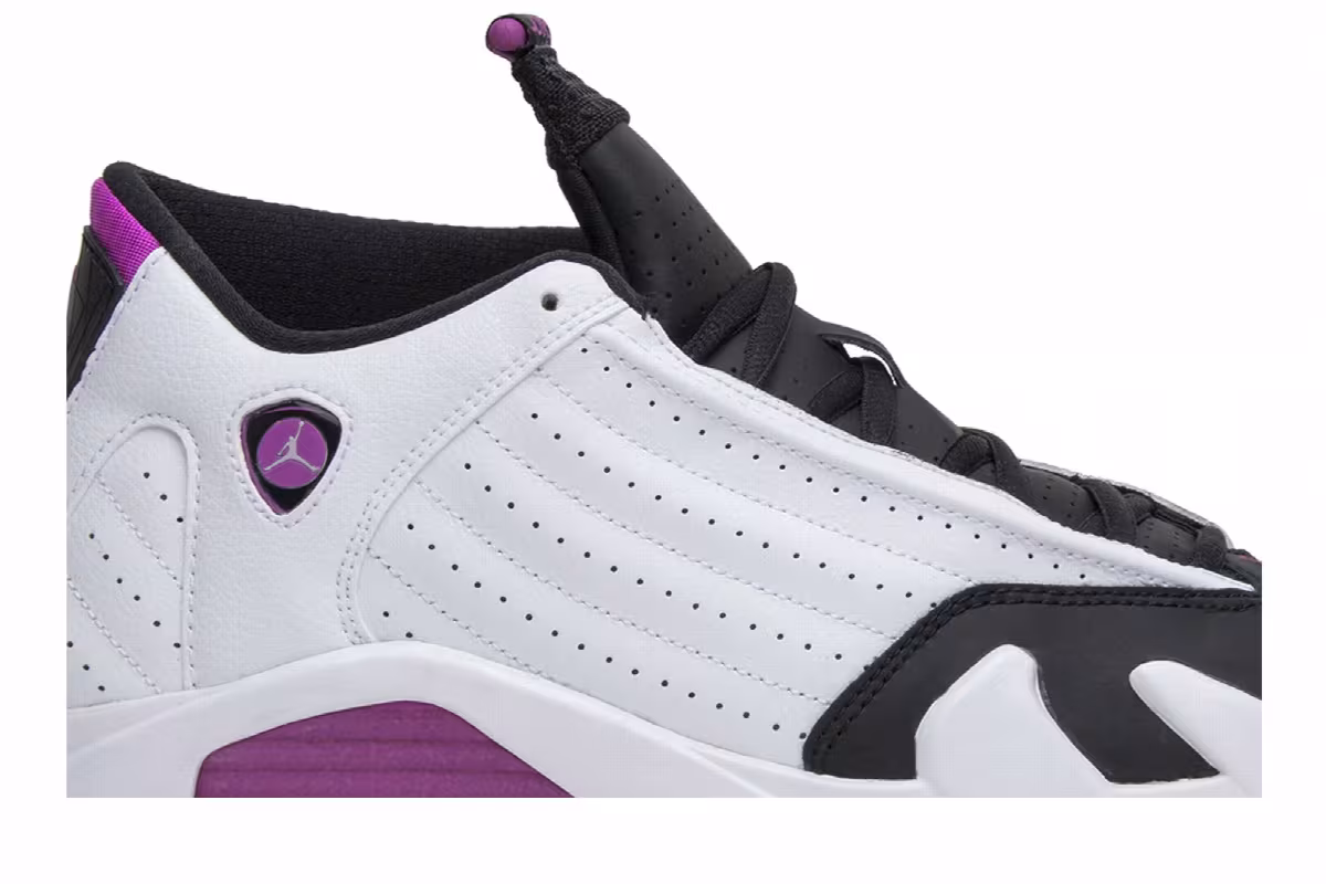 Air Jordan 14 GS Fuchsia Blast, view 3