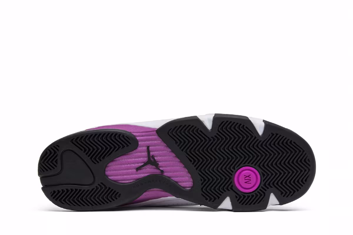 Air Jordan 14 GS Fuchsia Blast, view 5