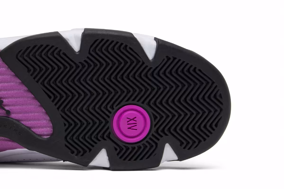 Air Jordan 14 GS Fuchsia Blast, view 6