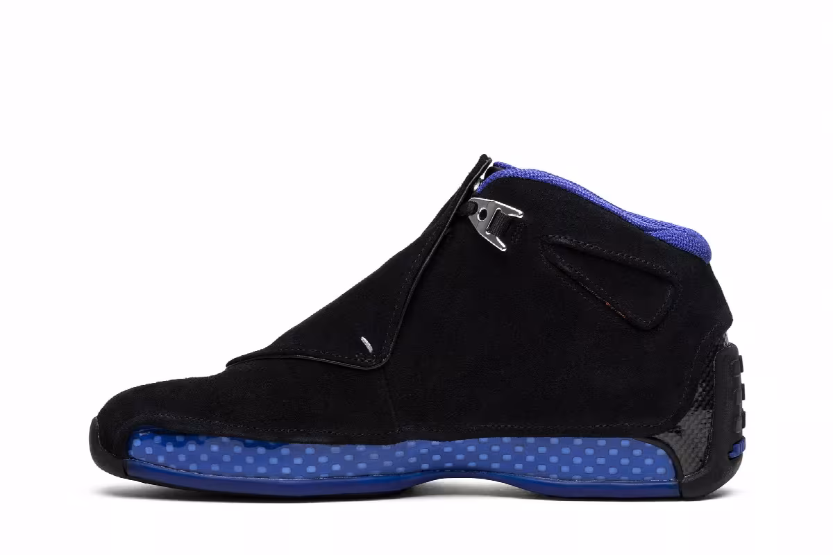 Air Jordan 18 Black Sport Royal 2018, view 4