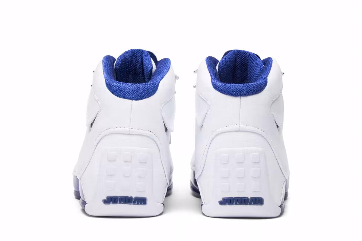 Air Jordan 18 White Sport Royal 2018, view 7