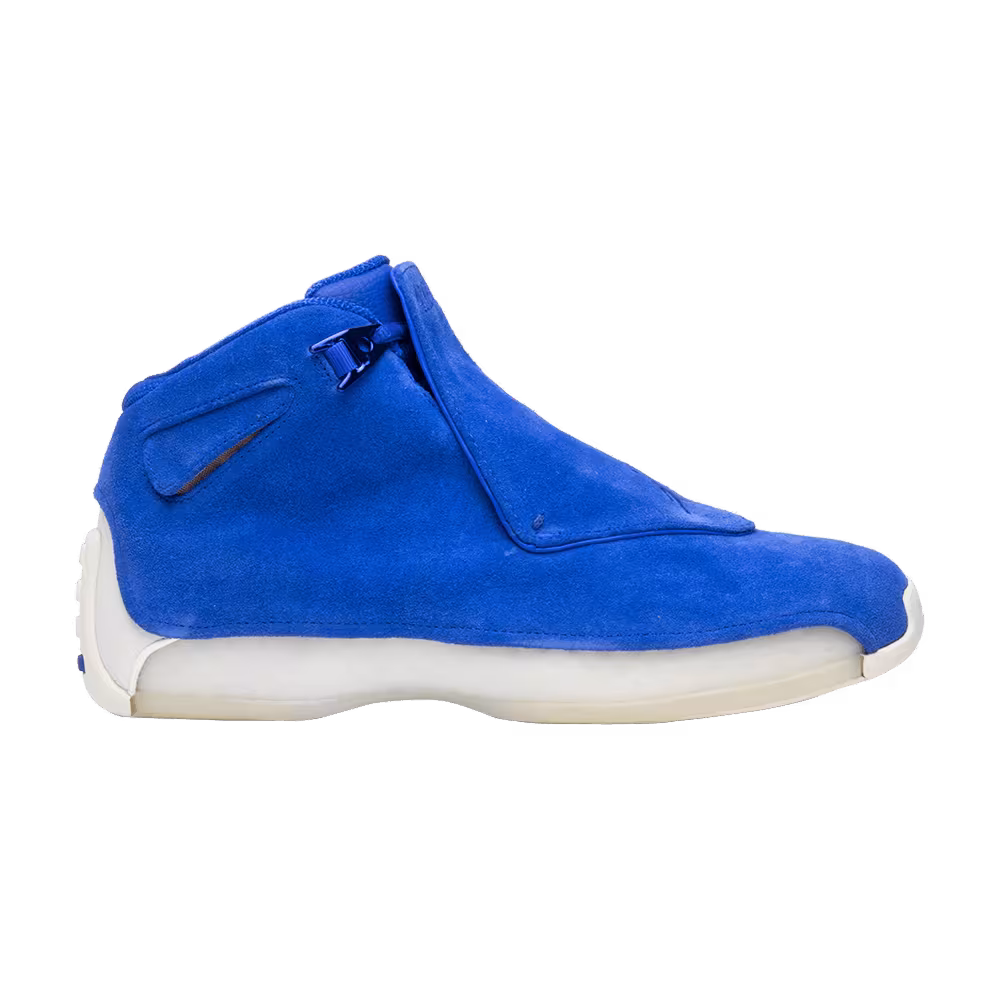Air Jordan 18 Blue Suede