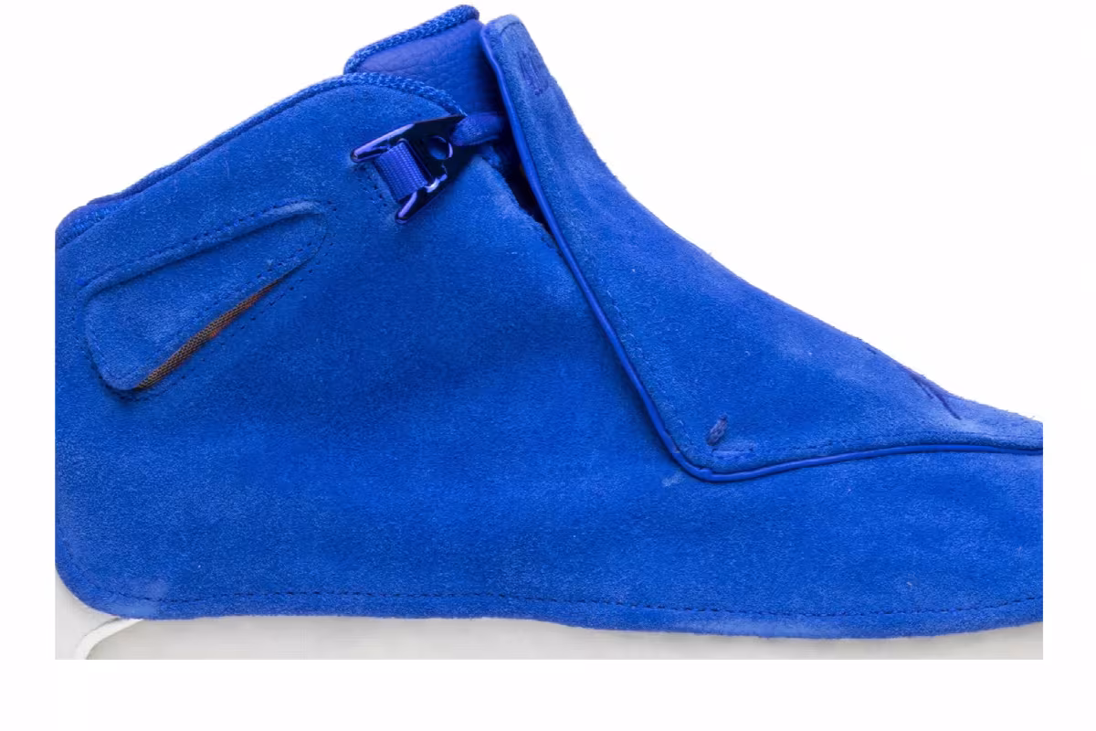 Air Jordan 18 Blue Suede, view 3