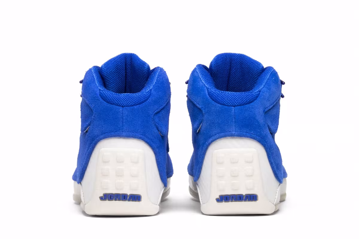 Air Jordan 18 Blue Suede, view 7