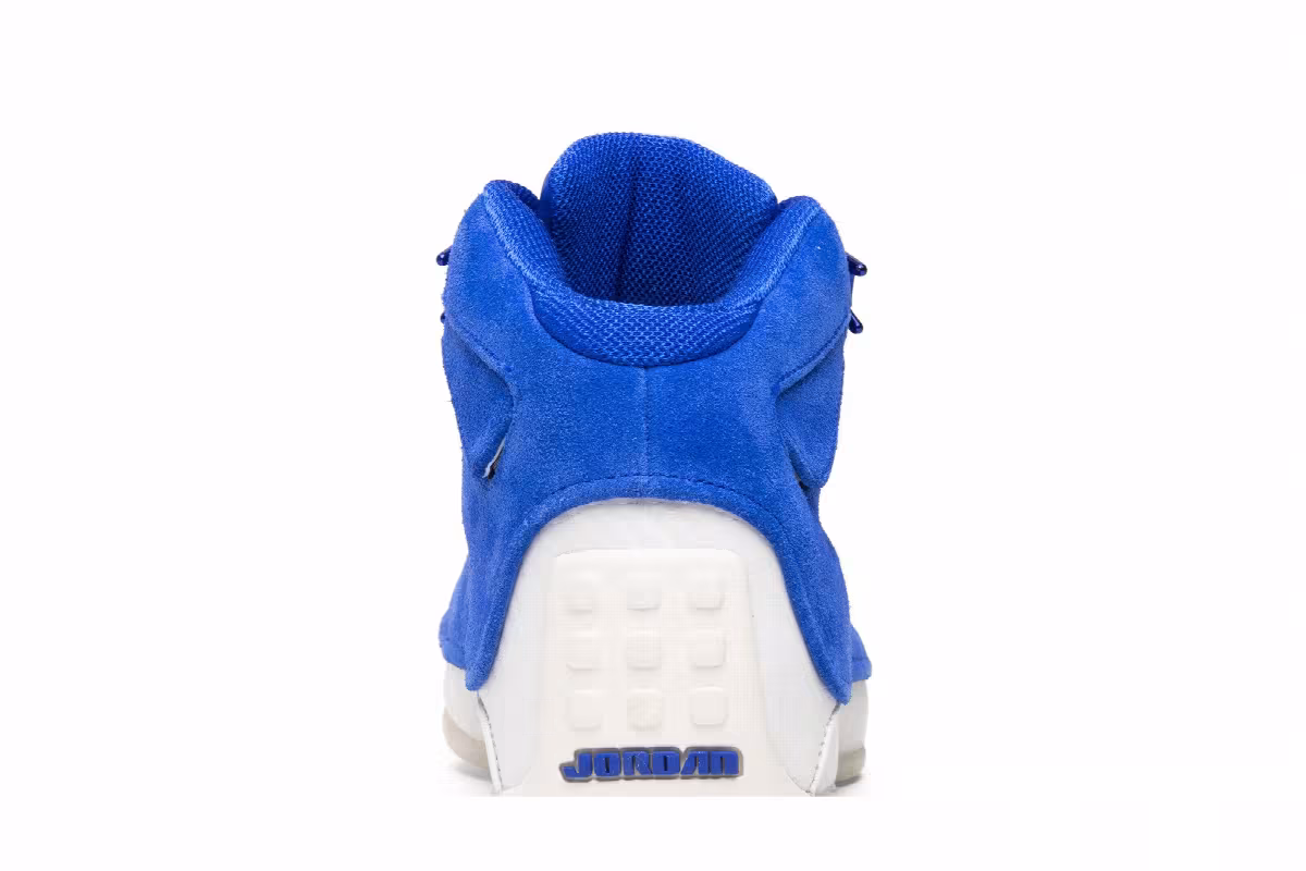 Air Jordan 18 Blue Suede, view 8