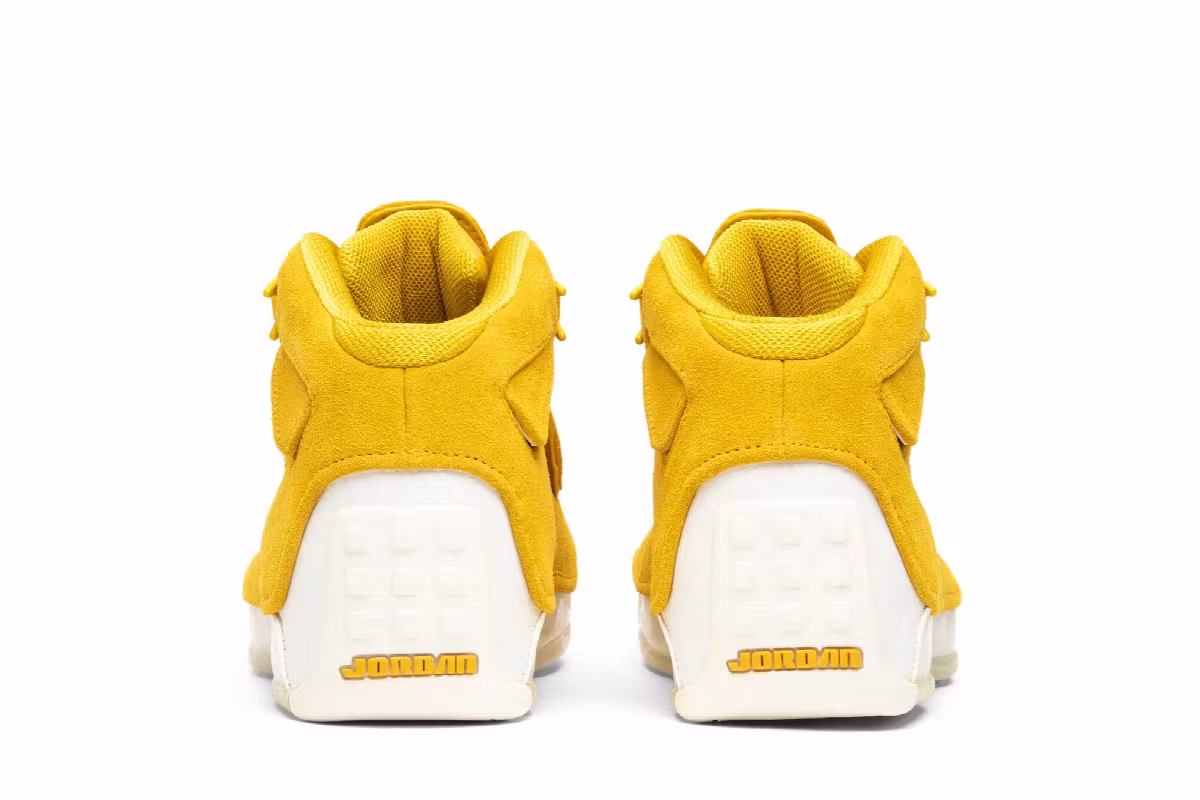 Air Jordan 18 Yellow Suede, view 7